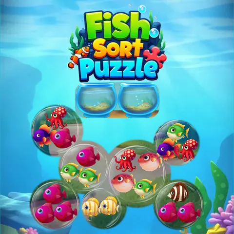 Fish Sort Puzzle game cover